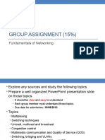 Group Assignment (15%)