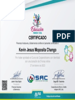 Cooperativismo - 6 Certificado