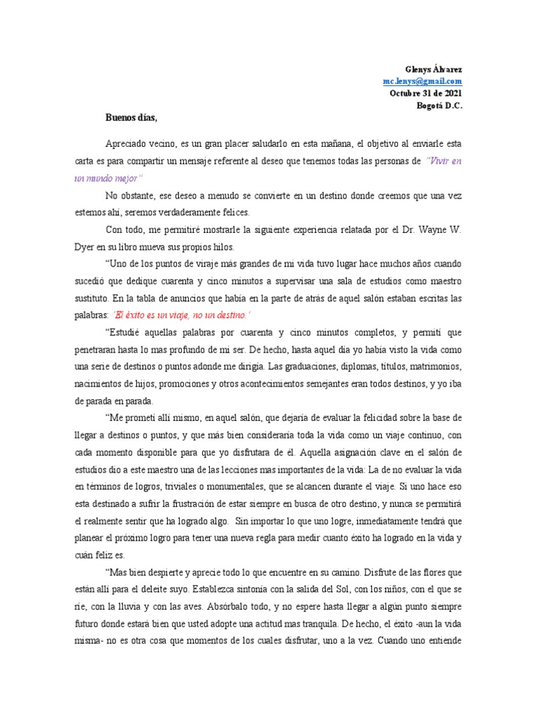 La felicidad es el camino, no el destino | PDF | Felicidad