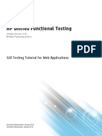 Unified Functional Testing Tutorial For GUI Testing