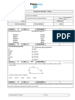 Fundamentos em Mecanica I AV30 - Revisão