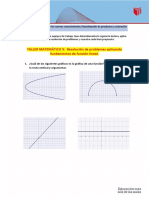 TALLER MATEMÁTICO 5: Resolución de Problemas Aplicando Fundamentos de Función Lineal