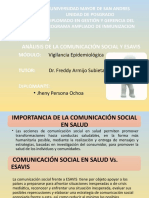 Analisis de La Comunicacion Social y Esavis