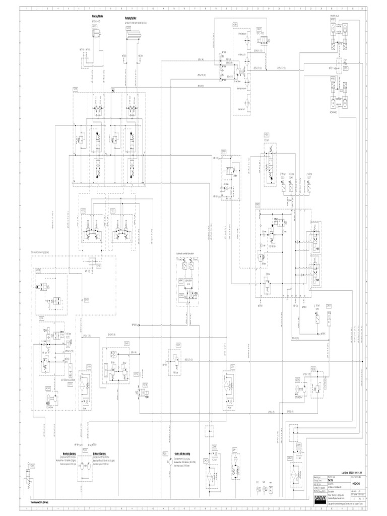 Plano Hidraulico de TH315 | PDF