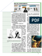 As 5 formas de conhecimento: vulgar, mítico, religioso, científico e filosófico