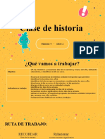 Historia - Semana 4 Clase 2 Marzo 27