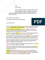 El Cual El Proyecto Científico de Un Acelerador de Partículas Diámetro (Sustantivo) Usaría (Verbo) Llegada (Verbo)