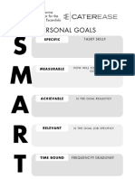 Smart Goals Planner Sheet