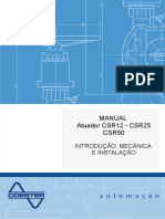 Manual Atuador csr12 25 50 v00 - 0