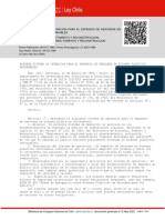 Decreto 266 - Aprueba Sistema de Operacion para El Expendio de Kerosene en Bidones Plasticos Retornables de - 09-Oct-1986