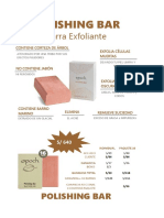 Flyer Polishing Bar Con Ganancias