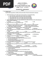 DIAGNOSTIC TEST-TLE 10