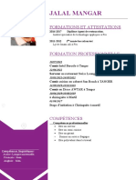 Jalal Mangar: Formations Et Attestations