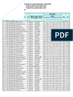 Daftar Nilai Praktek 2007