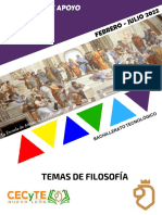 Temas de Filosofía: - Julio 202 2