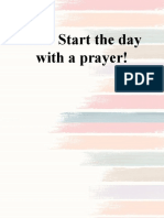 Let's Start The Day With A Prayer!