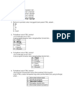 E. Hyper Text Markup Laguage A. BR: Format Apa Ini Kode Program Tersebut Akan Menghasilkan Format Teks