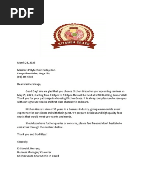 business proposal