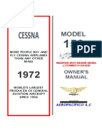 Cessna 150 Owners Manual Table of Contents