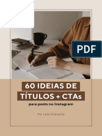 E-Book 60 Ideias de Títulos + Ctas