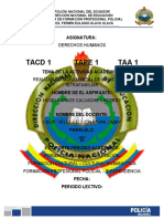 Tacd 1 Tape 1 Taa 1: Derechos Humanos