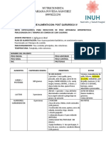 Nutricionista Ariana Poveda Sánchez 09958221250: Fraccionado en 5 Tiempos de Comida