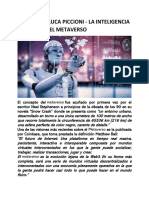 Abramo Di Luca Piccioni - La Inteligencia Artificial y El Metaverso