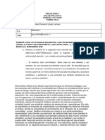 Psicología Y SALUD (Plan 2013) PARCIAL 13/11/2021 TURNO 16 Hs Nombre y Apellido C.I: Mail