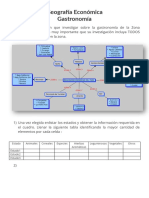 Geografia Gastronomia Actividad