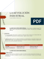 Revolución Industrial y surgimiento clase obrera