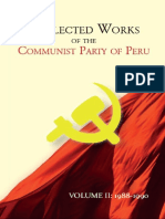 Collected Works of The Communist Party of Peru Volume 2 1988-1990 by The Communist Party of Peru
