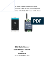 GSM Gate Opener GSM Remote Switch
