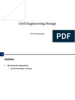 Civil Engineering Design: Dr. Hermawan