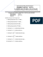 PKBM Napal Jaya: NPSN: P.9908439 AKTE NOTARIS: 2,-TGL 12 JUNI 2007