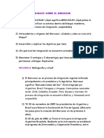 Trabajo Sobre El Mercosur