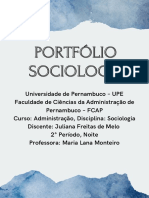 Portfólio Sociologia