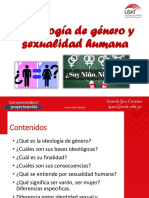 Diapositivas - Sexualidad e Ideologia de Genero