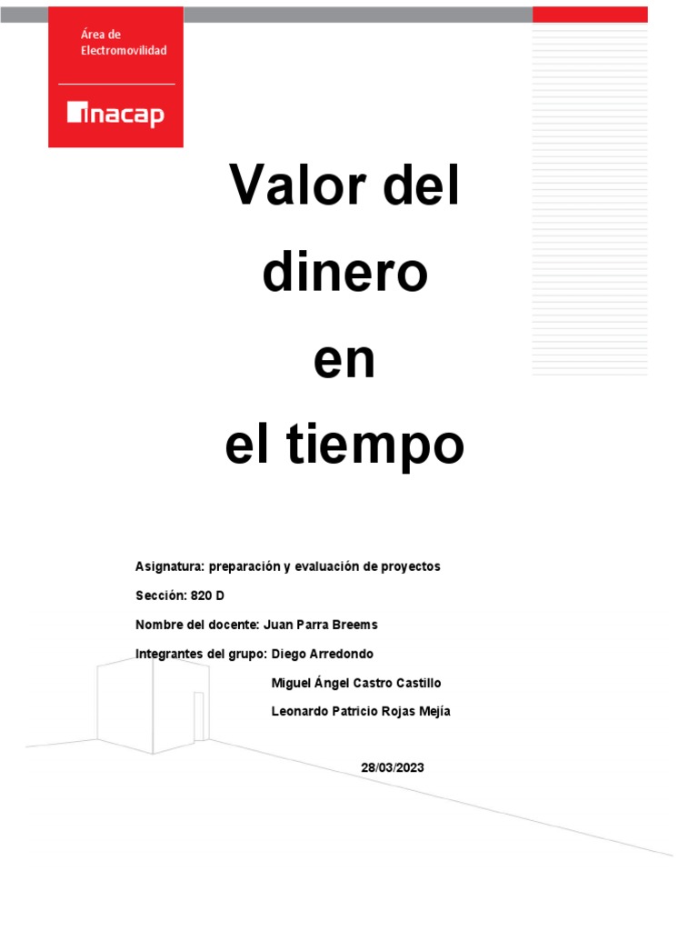 Valor del Dinero en el Tiempo | PDF | Tasas de interés | Interés