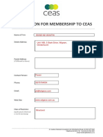 CEAS Membership Application (Blank) v14092022