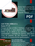 Oración Iglesia Bautista Durango