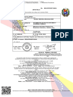 (Conventión de La Haye Du 5 Octobre 1961) : No. 2B2J07854DF18ASA Apostille