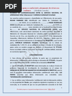 Acuerdo de Confidencialidad Con El Sena