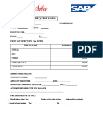 Leave Request Form New