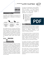 2.1 Estandarización de Procesos de Producción