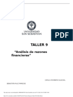 Taller 9 - Analisis de Razones Financieras