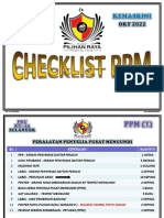 Checklist PPM PRU 15 - Okt 2022 - Parlimen