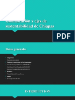 Globalización y Ejes de Sustentabilidad de Chiapas