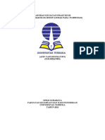 Laporan Kegiatan Praktikum Ciri - Ciri Makhluk Hidup (Gerak Pada Tumbuhan)