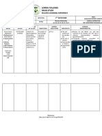 Lorma Colleges Drug Study: Related Learning Experience 7 Rotation