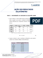 Determinação da capacidade térmica de um calorímetro